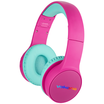Volkano Kids Atlas Bluetooth Padded Headphones with dB Switch Function