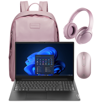 Lenovo Laptop 82YU010NSA - V15 AMD Ryzen 3 8/256 Ladies Laptop Bundle