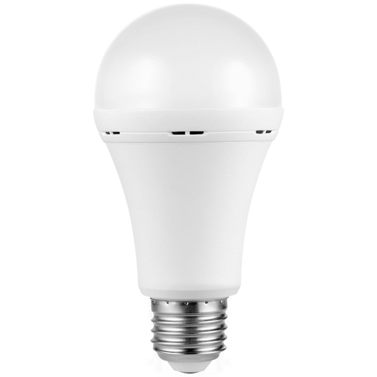 Switched 5w A60 Rechargeable E27 LED Light Bulb - Cool White