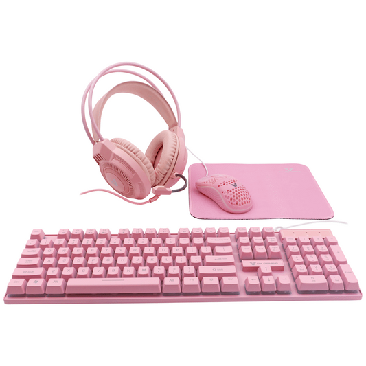VX Gaming Freya Pink 4 -in-1 Rainbow Combo