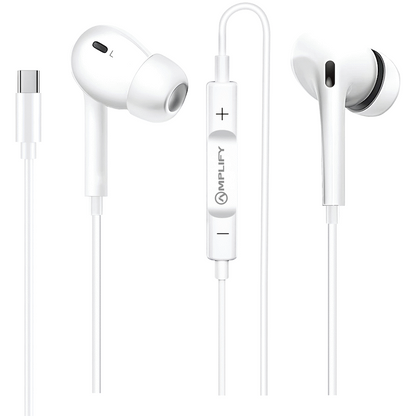 Amplify Soundlink  Type-C Earphone - White