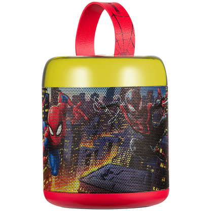 Marvel Spider-Man Cylinder Karaoke Speaker with Bluetooth Microphone