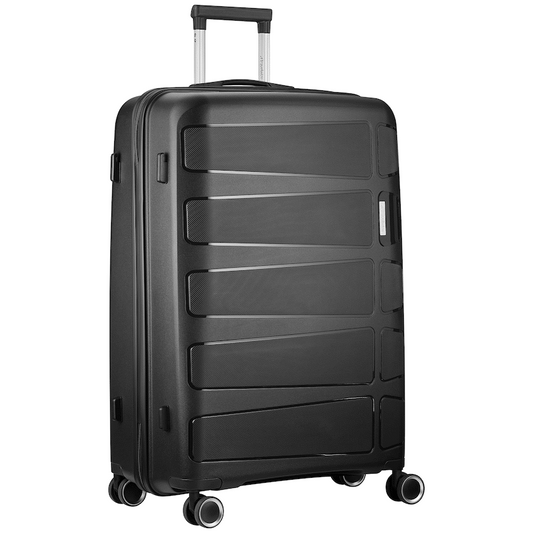 Travelwize Tourer PP 75cm 4-wheel Spinner Luggage Black