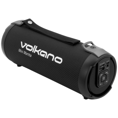 Volkano Mini Mamba Series Bluetooth Speaker - Black
