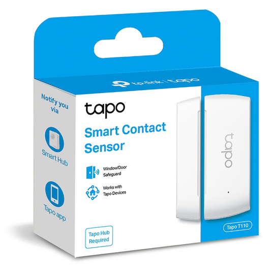 TP-Link Tapo T110 Smart 868mhz Door/Window Sensor with CR2032 Battery