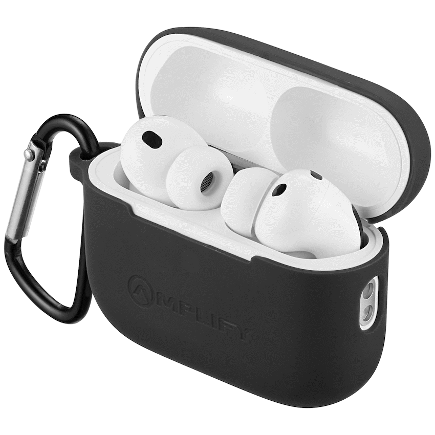 Amplify Note X 3 Series TWS Earphones - White Case + Black Cover