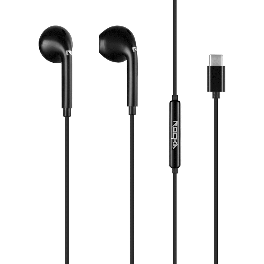 Rocka Ignite Series Type-C Earphone - Black