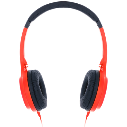 Pro Bass Elevate series Auxiliary Headphone- Red