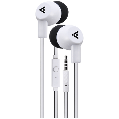 Anthem Earphone with Mic White Black