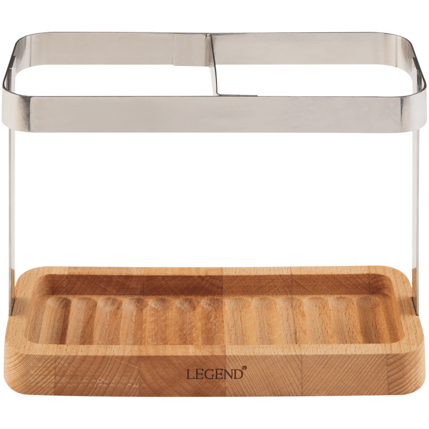 Legend Premium Beechwood utensil holder ( Order in Qty of 6)