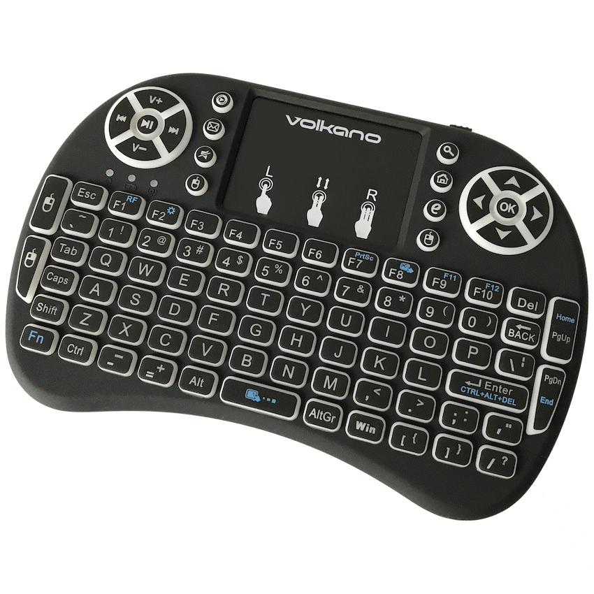 Volkano Control Series Smart TV Remote Control Keyboard and Trackpad