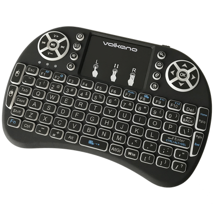 Volkano Control Series Smart TV Remote Control Keyboard and Trackpad