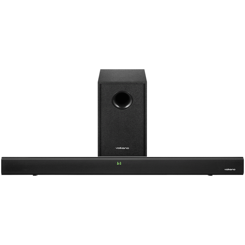 Volkano Cascade 50w Soundbar + Wired Subwoofer - Black
