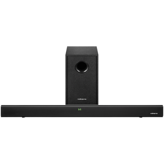 Volkano Cascade 50w Soundbar + Wired Subwoofer - Black
