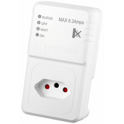 Switched 1-Way TV Surge Adaptor with SANS 164-2