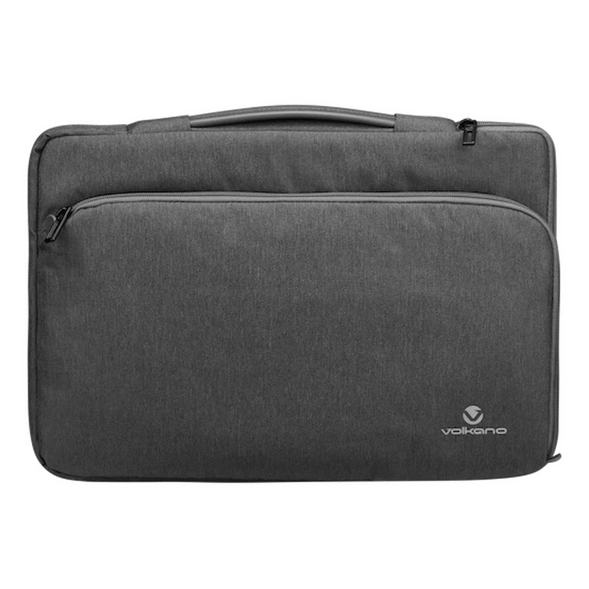 Volkano Deluxe 15.6" Laptop Sleeve - Charcoal