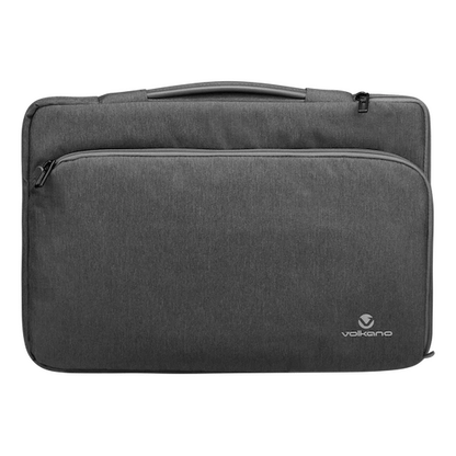 Volkano Deluxe 15.6" Laptop Sleeve - Charcoal
