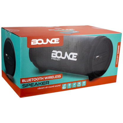 Bounce Frenzy Series Mini Tube BT Speaker - Black (Replaces Turbo)