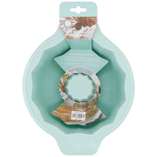 Kitchen Inspire silicone bundt pan ( Order in Qty of 6)