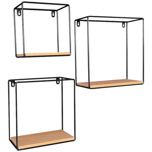 Everfurn Sarah Wall Shelves - Set of 3