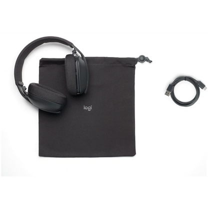 Logitech(R) Zone Vibe 100 Wireless Headphones - Graphite