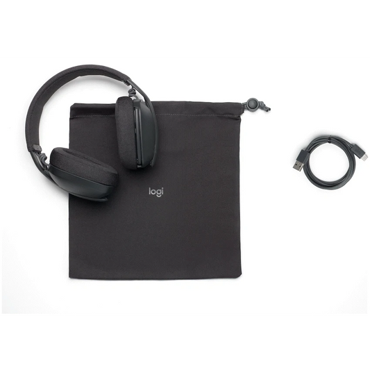 Logitech(R) Zone Vibe 100 Wireless Headphones - Graphite