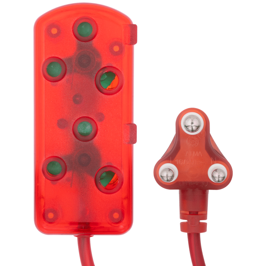 Ellies Side by Side Light Duty Extension Lead-3M - RD
