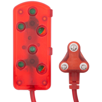 Ellies Side by Side Light Duty Extension Lead-3M - RD