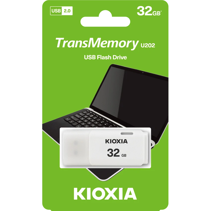 Kioxia 32GB USB 2.0-White