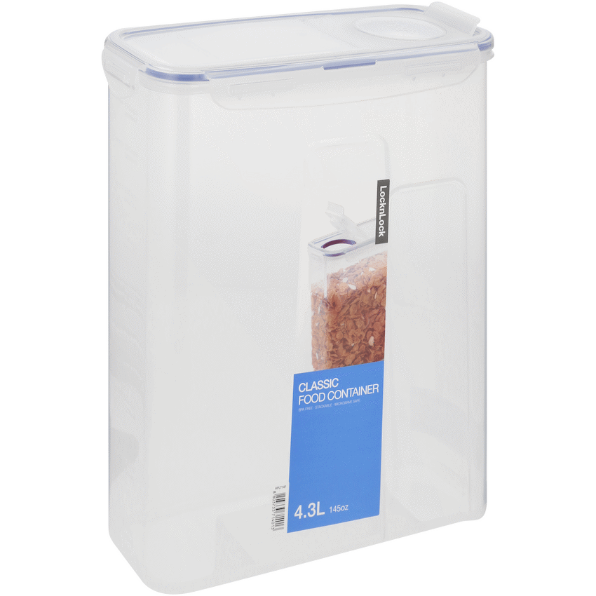 LocknLock cereal container flip lid 4.3L ( Order in Qty of 5)