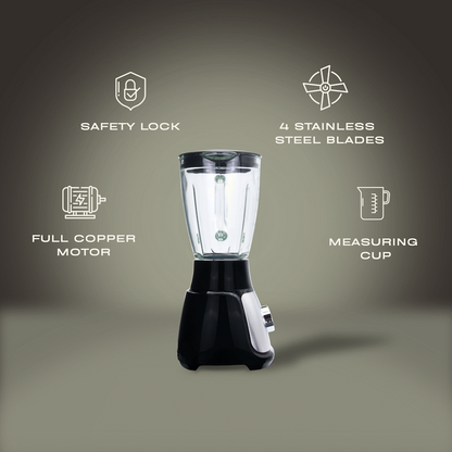 Elektra - 500w 1.5l Jug Blender (Glass Jug)