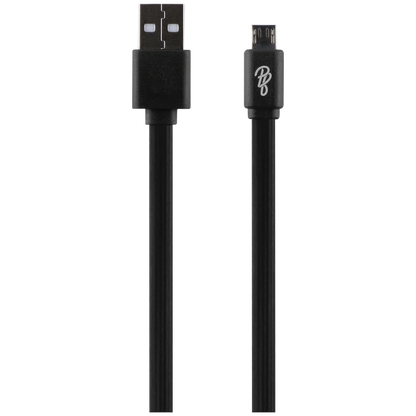 Pro Bass Energize Series Packaged Micro USB Cable - Black - 1.2m