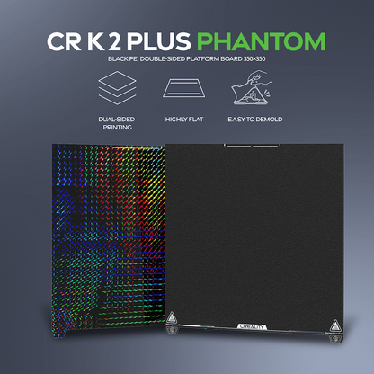 Creality - Phantom Black PEI Double-Sided Platform Board