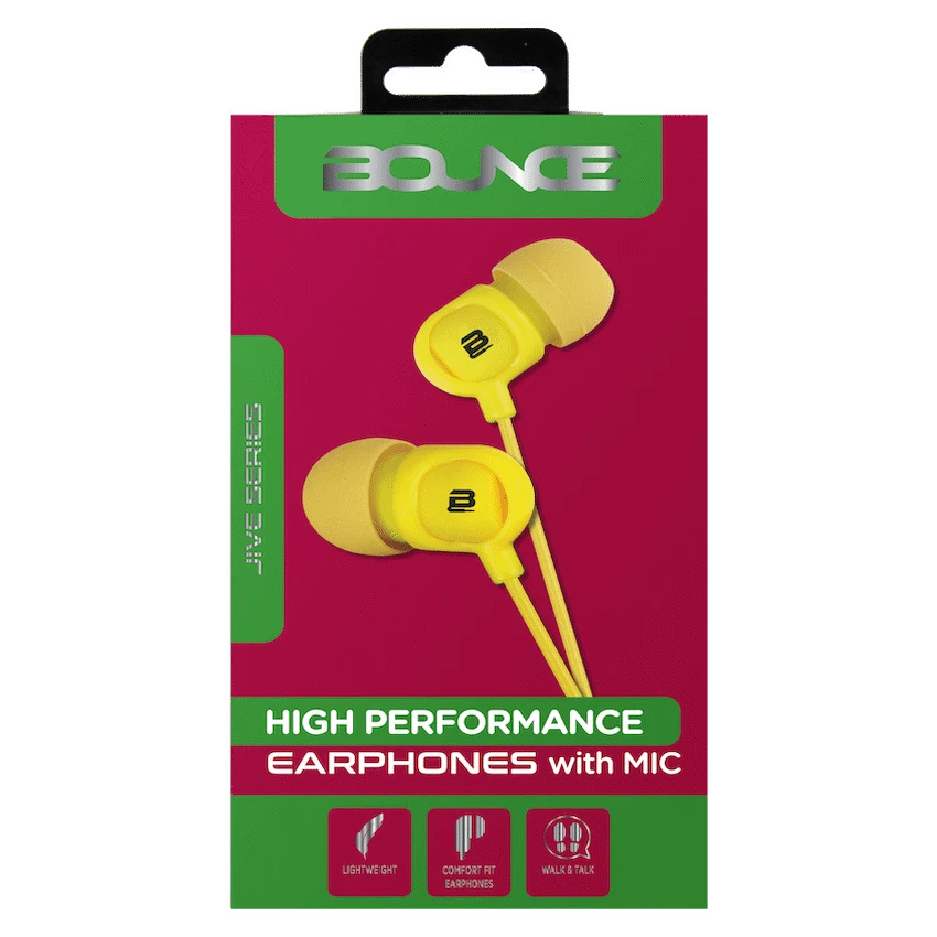 Bounce Jive with Mic - Yellow