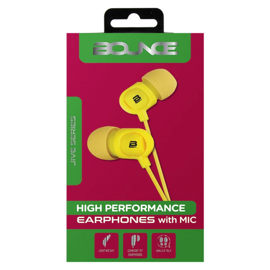Bounce Jive with Mic - Yellow