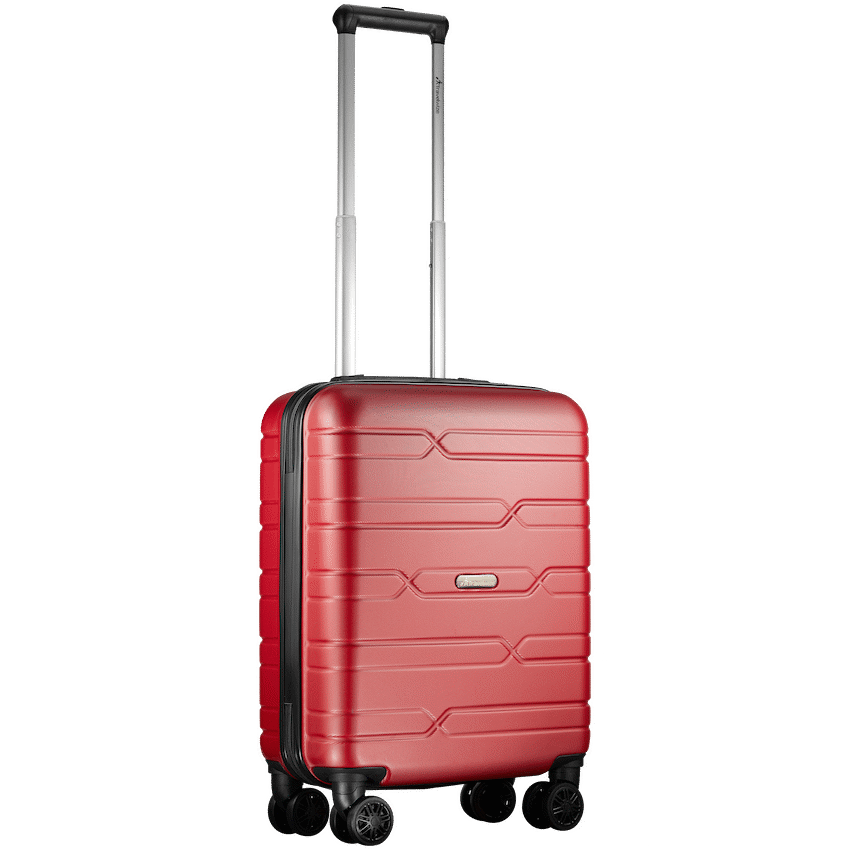 Travelwize Bondi ABS 4-Wheel Spinner 55cm Luggage - Red