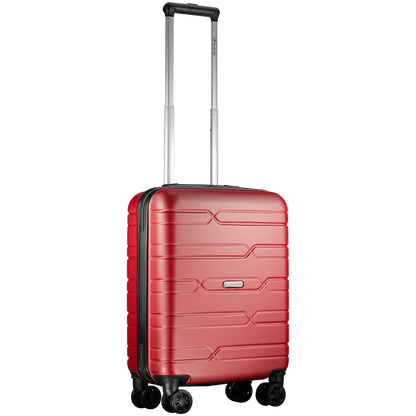 Travelwize Bondi ABS 4-Wheel Spinner 55cm Luggage - Red
