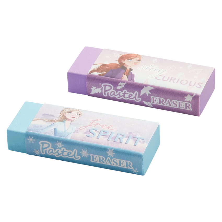 Frozen 2 Pastel Colour Erasers - Multi