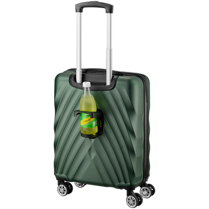 Travelwize Terra ABS 55cm 4-Wheel Spinner Luggage - Bottle