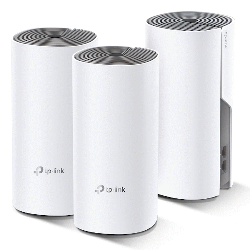 TP-Link Deco E4 (3-Pack) AC1200 Whole-Home Mesh Wi-Fi System