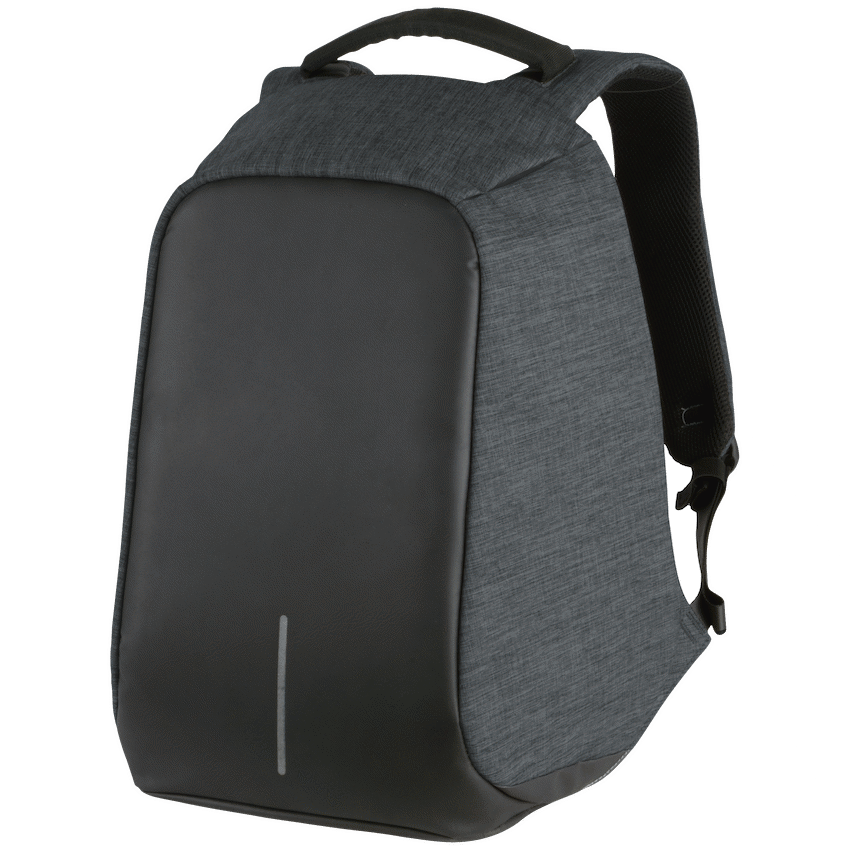 Volkano Smart Laptop Backpack Charcoal - Anti-theft