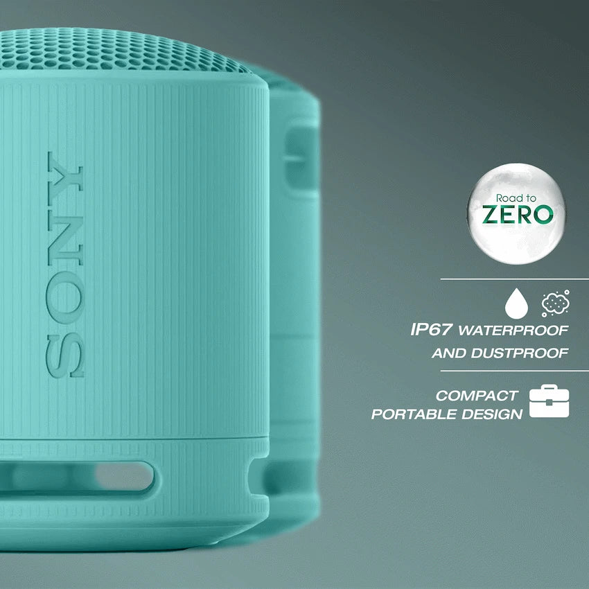 Sony XB100 Portable Bluetooth Speak - Blue