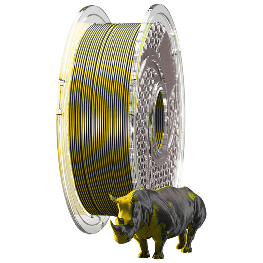 SA Filament Dual Silk PLA Filament 750g - Charred Gold