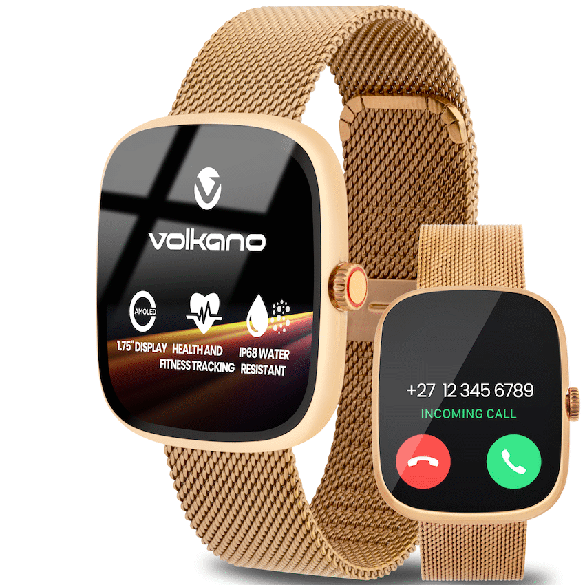 Volkano Ayla Collection Smartwatch with Milanese Strap