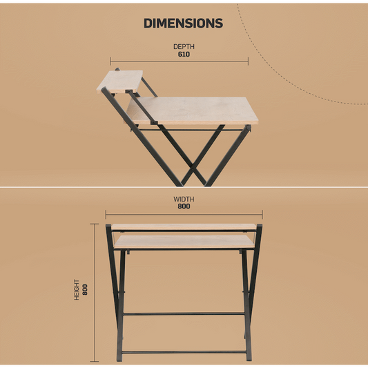 Everfurn Elf Folding Desk
