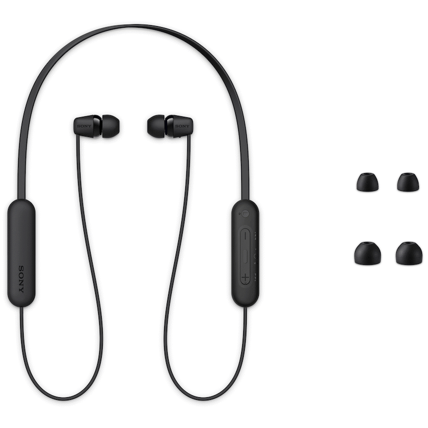 Sony WI-C100 (Black) Wireless Earphones