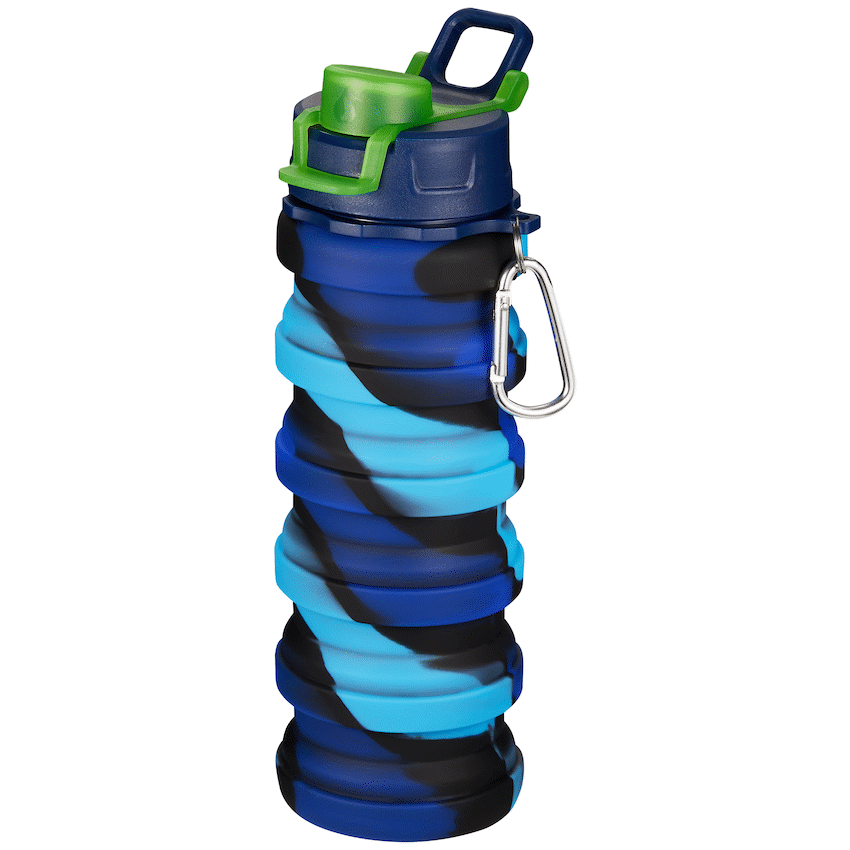 Quest Hydro-Pop Bottle 500ml - Multi Blue