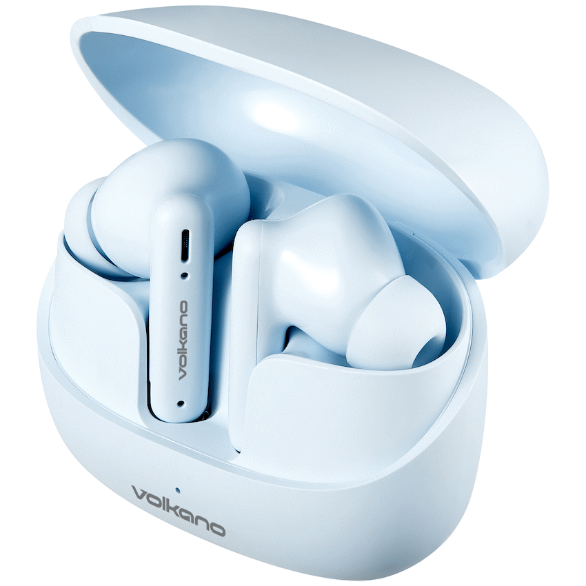 Volkano Jupiter Series TWS Earphones - Pastel Blue