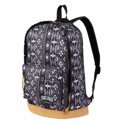 Volkano Suede Series Backpack - Ethnic - Dark Grey