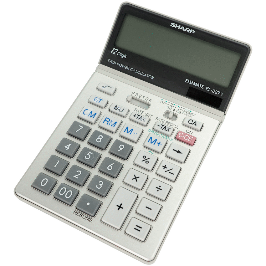 Sharp EL387V Multi-Function Calculator